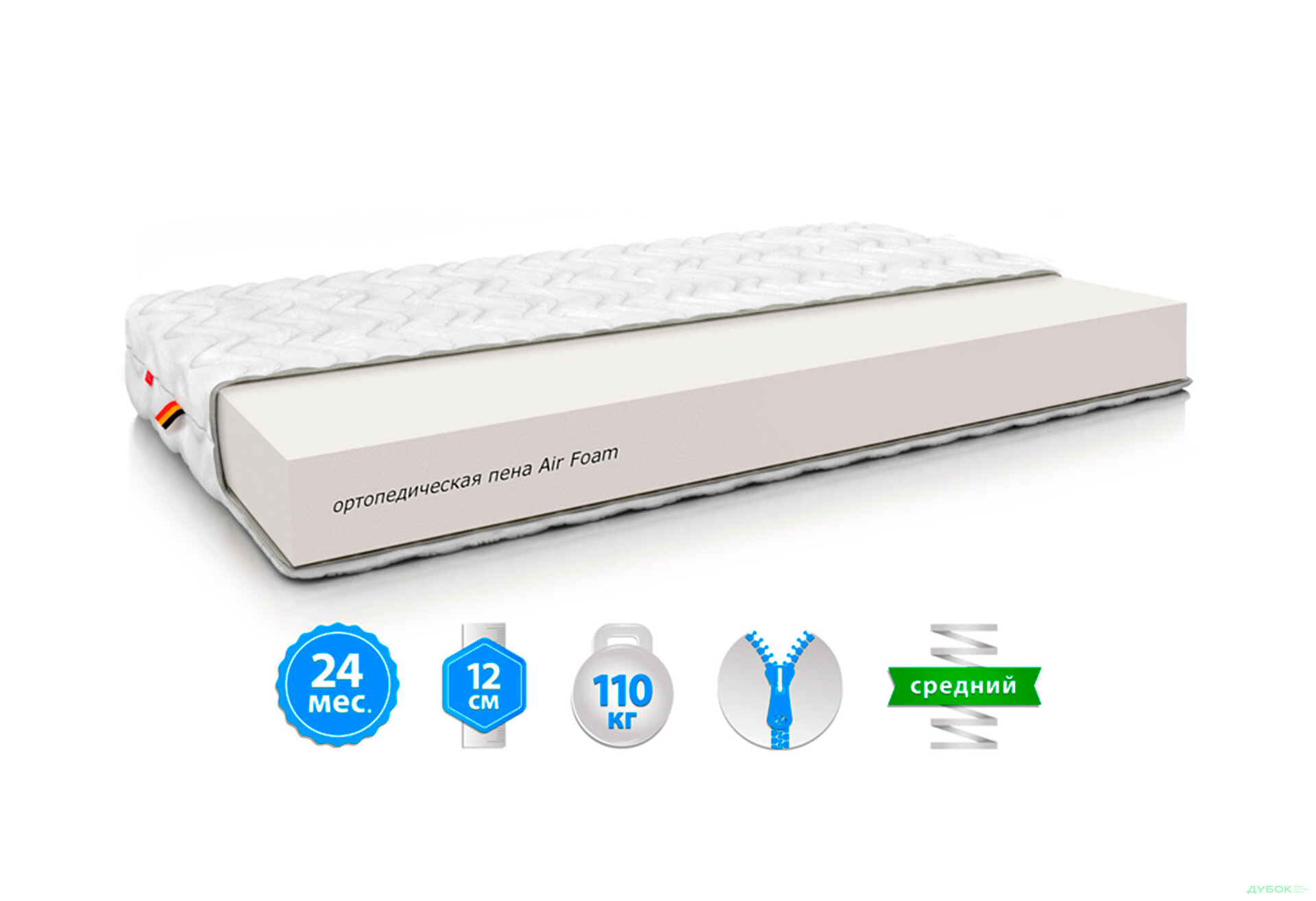 Зображення 5 - Матрац Vise / Візе (серія Belgian Technologies) 80х200 Matroluxe