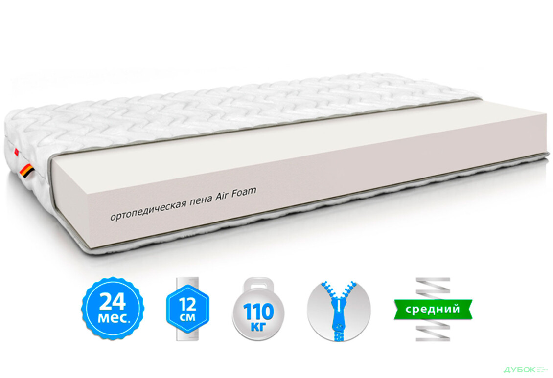 Зображення 5 - Матрац Vise / Візе (серія Belgian Technologies) 80х200 Matroluxe