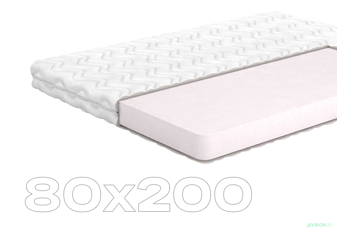 Матрац Vise / Візе (серія Belgian Technologies) 80х200 Matroluxe