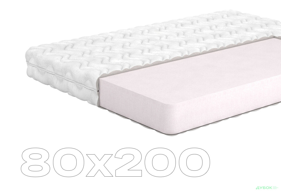 Матрац Brugge / Брюгге (серія Belgian Technologies) 80х200 Matroluxe