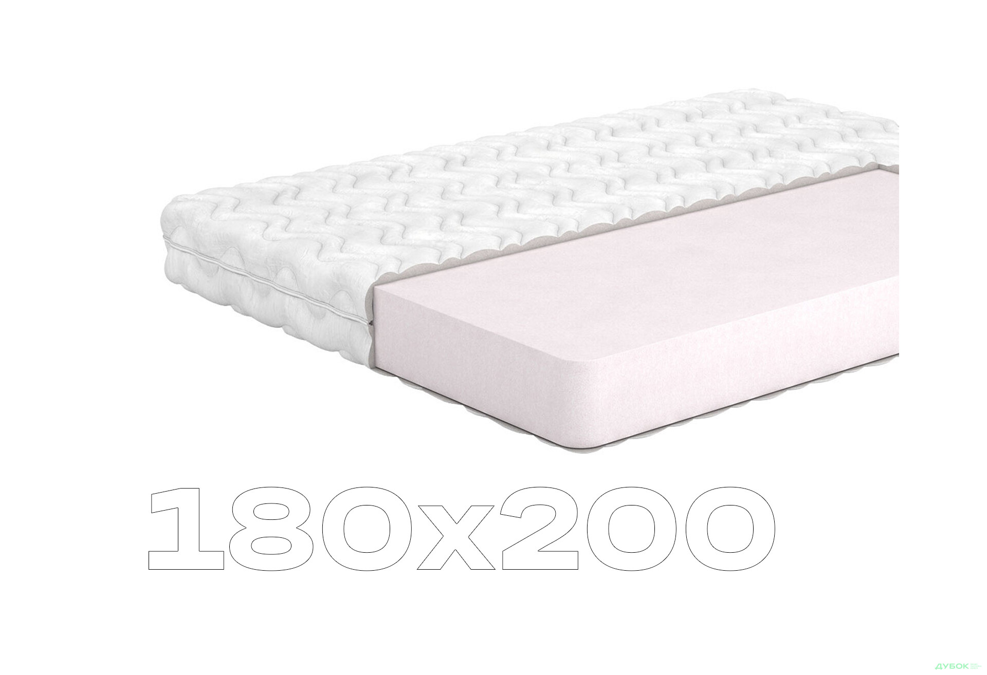 Зображення 1 - Матрац Brugge / Брюгге (серія Belgian Technologies) 180х200 Matroluxe