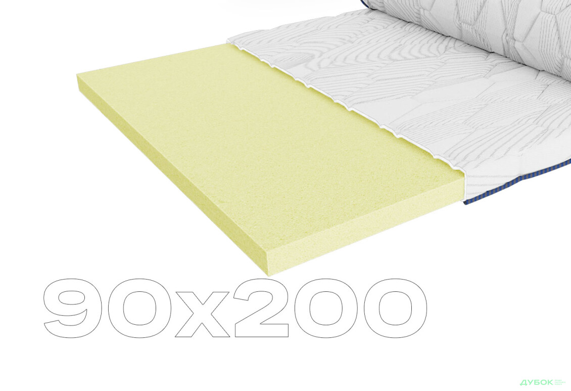 Матрац Фрідом Міні / Freedom Mini (скручений) 90х200 ЕММ - Зображення 1 Зображення 1 - Матрац Фрідом Міні / Freedom Mini (скручений) 90х200 ЕММ