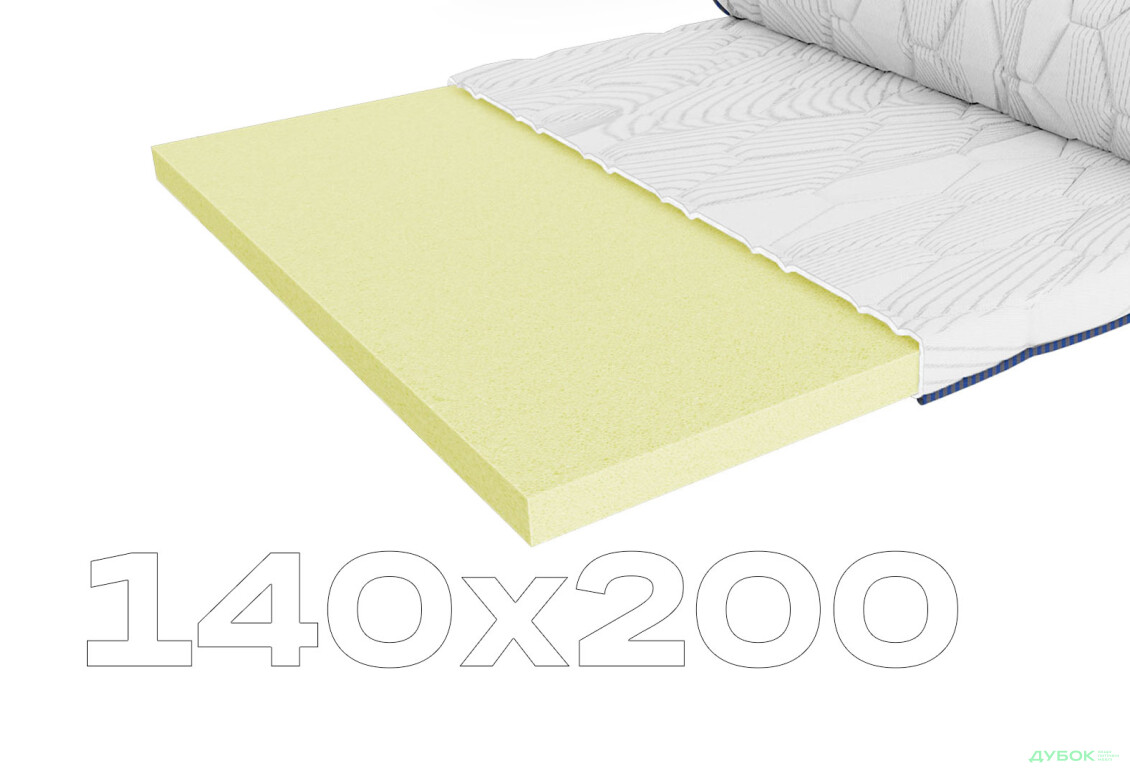 Матрац Фрідом Міні / Freedom Mini (скручений) 140х200 ЕММ - Зображення 1 Зображення 1 - Матрац Фрідом Міні / Freedom Mini (скручений) 140х200 ЕММ