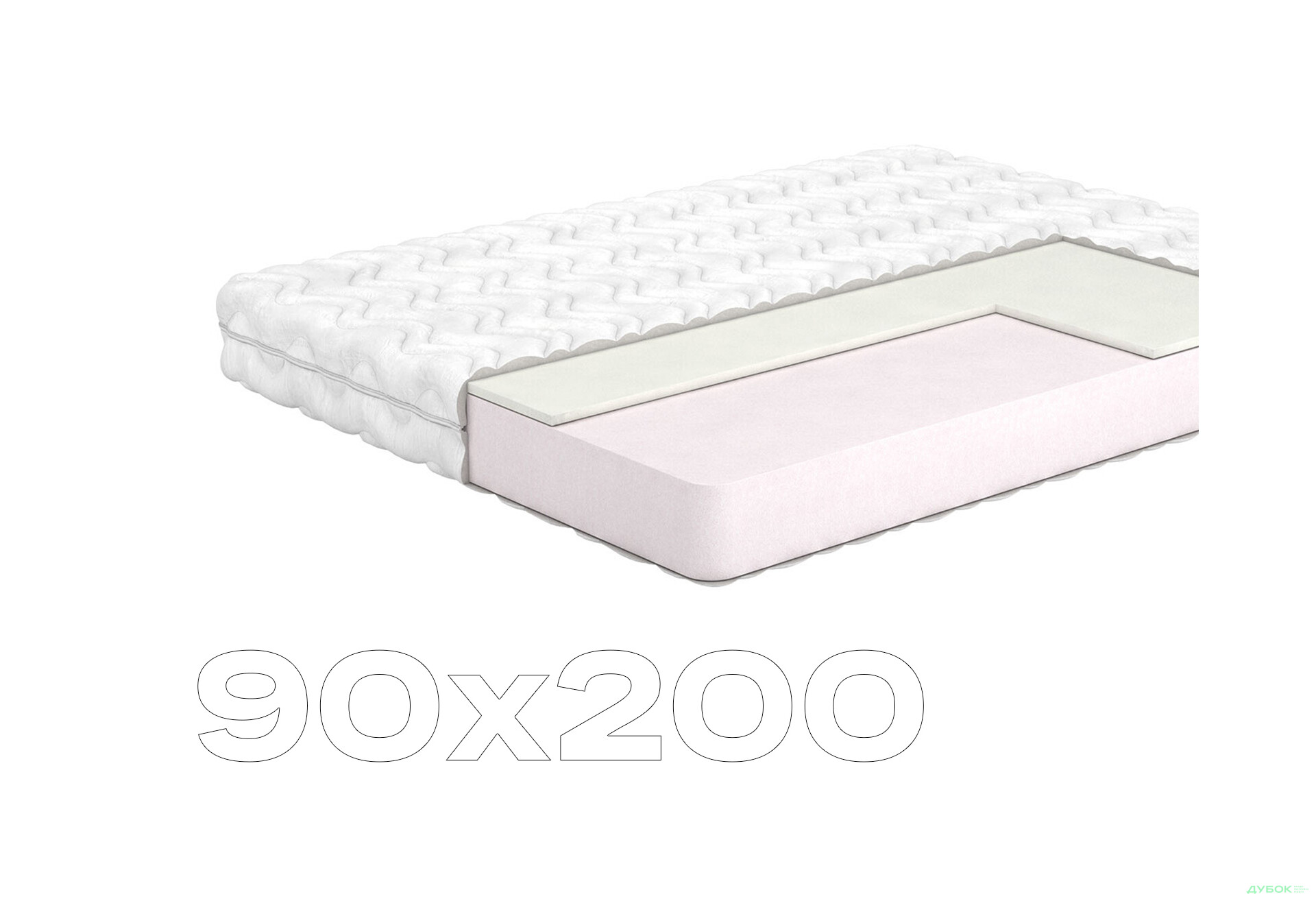 Зображення 1 - Матрац Mons / Монс (серія Belgian Technologies) 90х200 Matroluxe