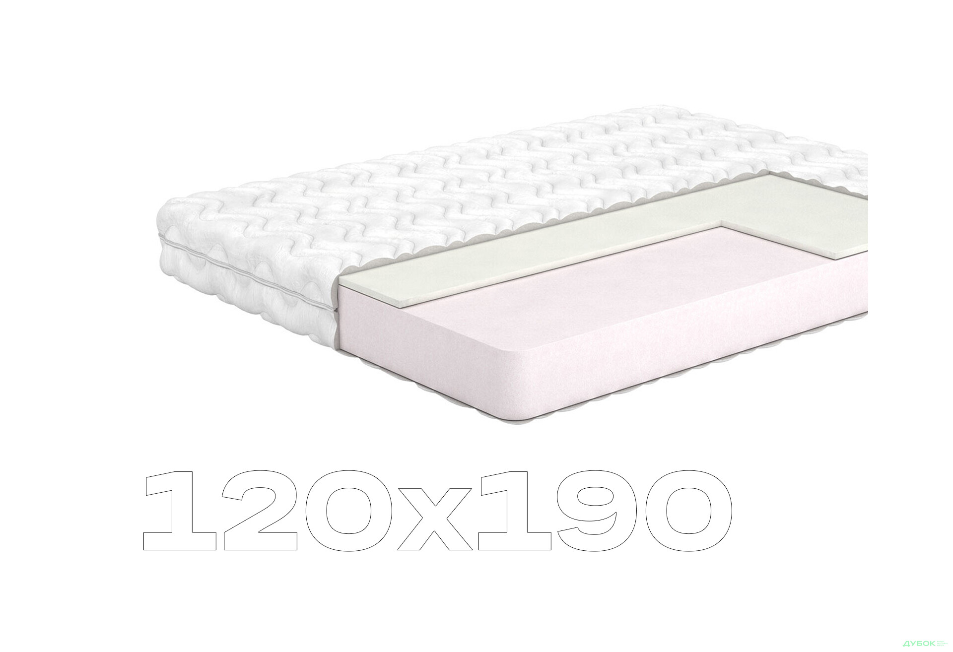 Зображення 1 - Матрац Mons / Монс (серія Belgian Technologies) 120х190 Matroluxe