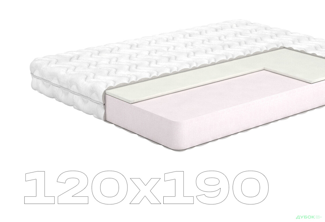 Матрац Mons / Монс (серія Belgian Technologies) 120х190 Matroluxe