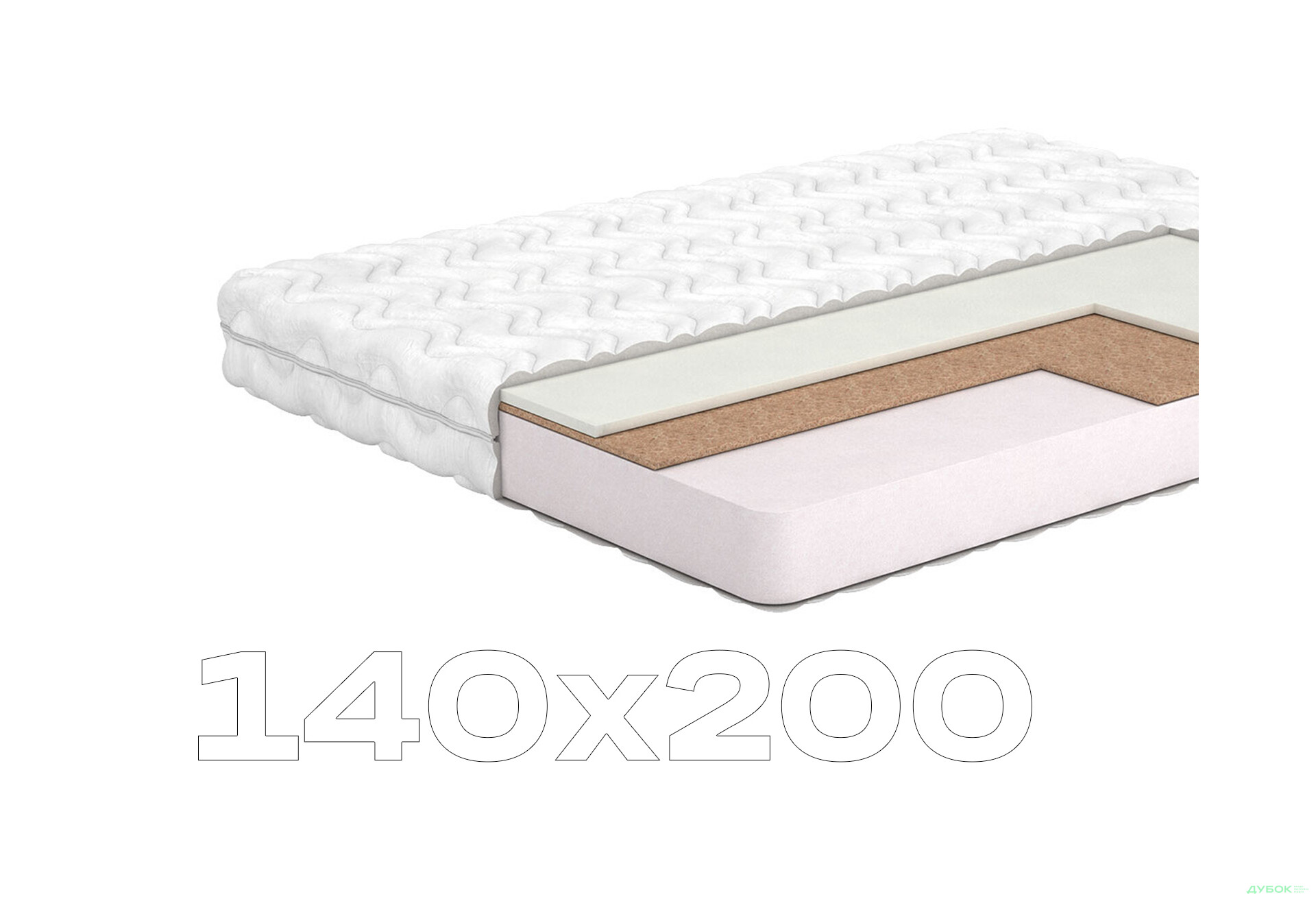 Зображення 1 - Матрац Arlon / Арлон (серія Belgian Technologies) 140х200 Matroluxe