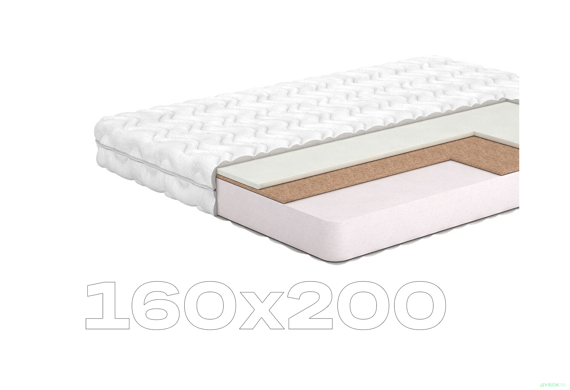 Зображення 1 - Матрац Arlon / Арлон (серія Belgian Technologies) 160х200 Matroluxe