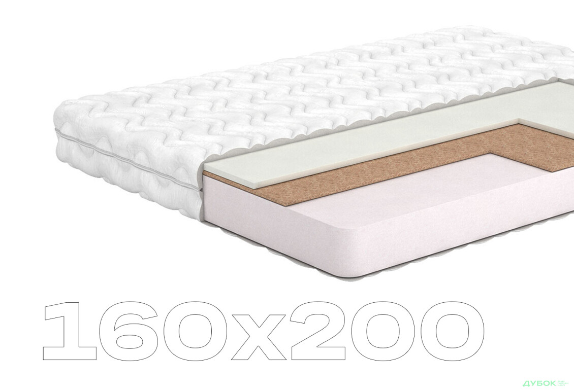 Матрац Arlon / Арлон (серія Belgian Technologies) 160х200 Matroluxe