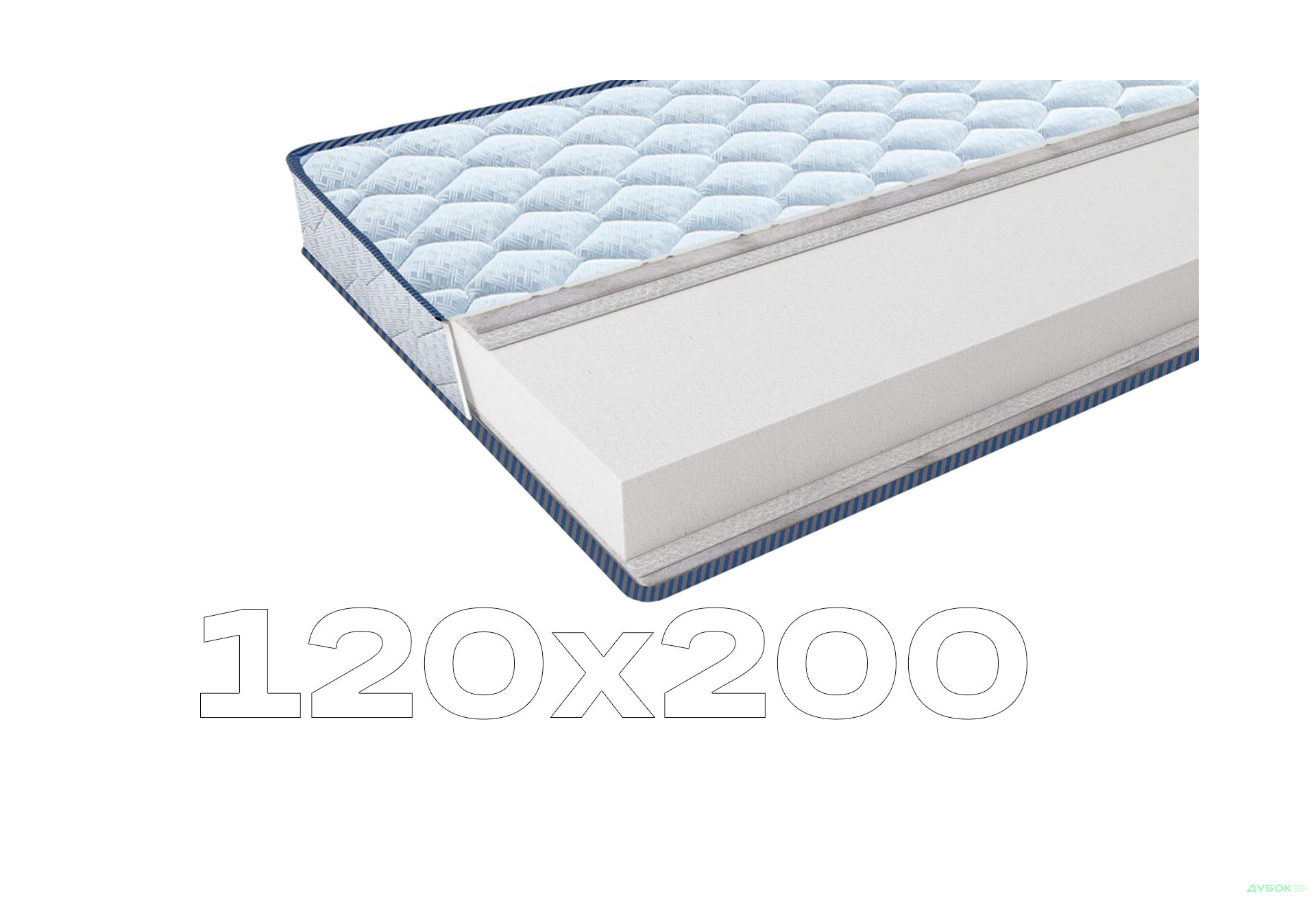 Зображення 1 - Матрац Фрідом Фоам / Freedom Foam 120х200 ЕММ