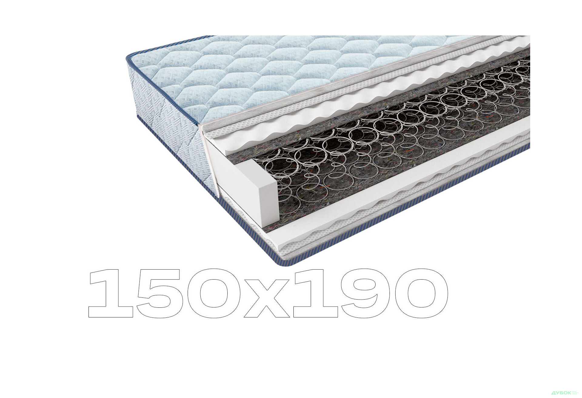 Изображение 1 - Матрас Фридом Бонель / Freedom Bonnel 150х190 ЕММ