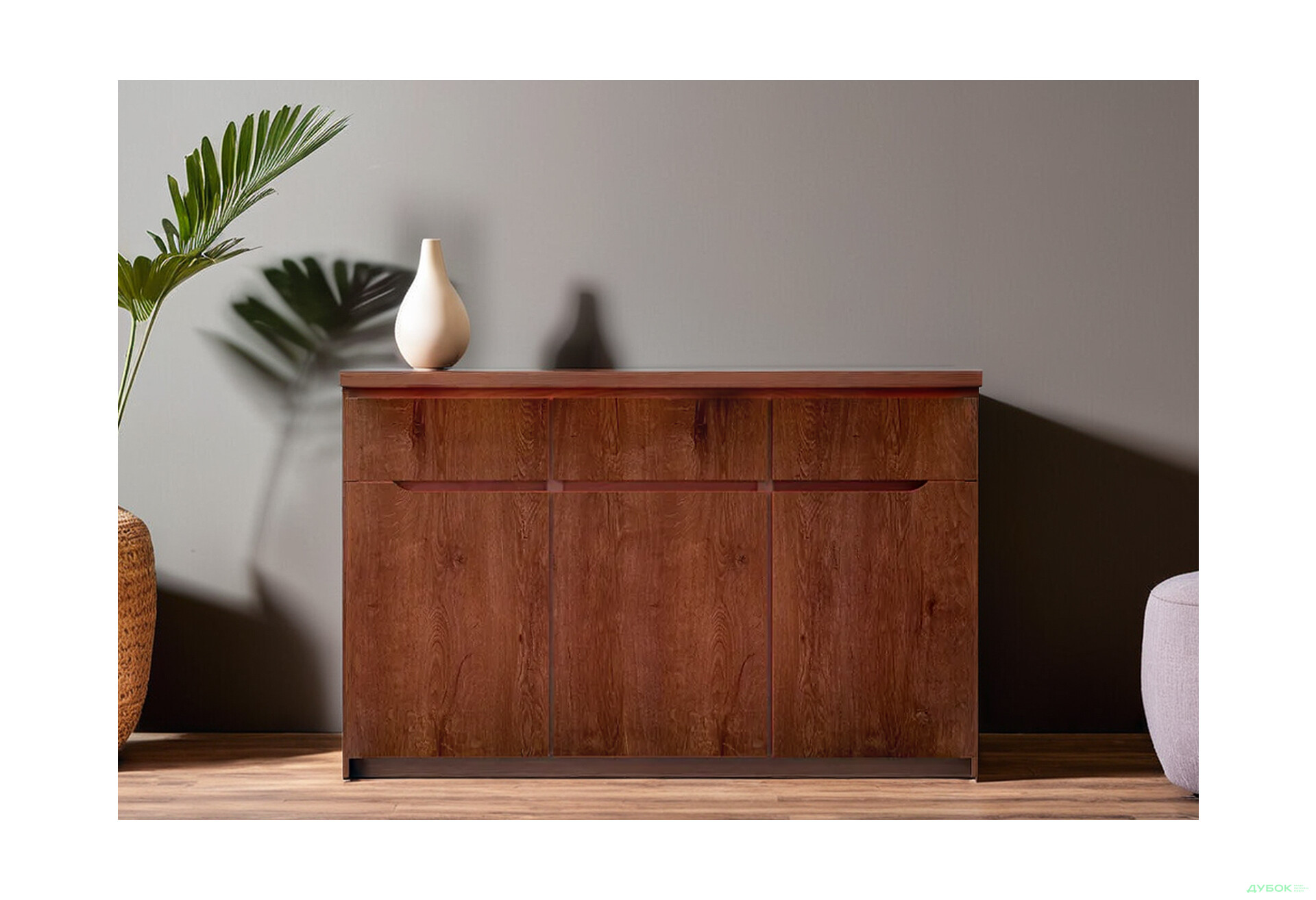 Комод ВМК Джулі 3-дверний з 3 шухлядами 137 см - Зображення 2 Зображення 2 - Комод ВМК Джулі 3-дверний з 3 шухлядами 137 см