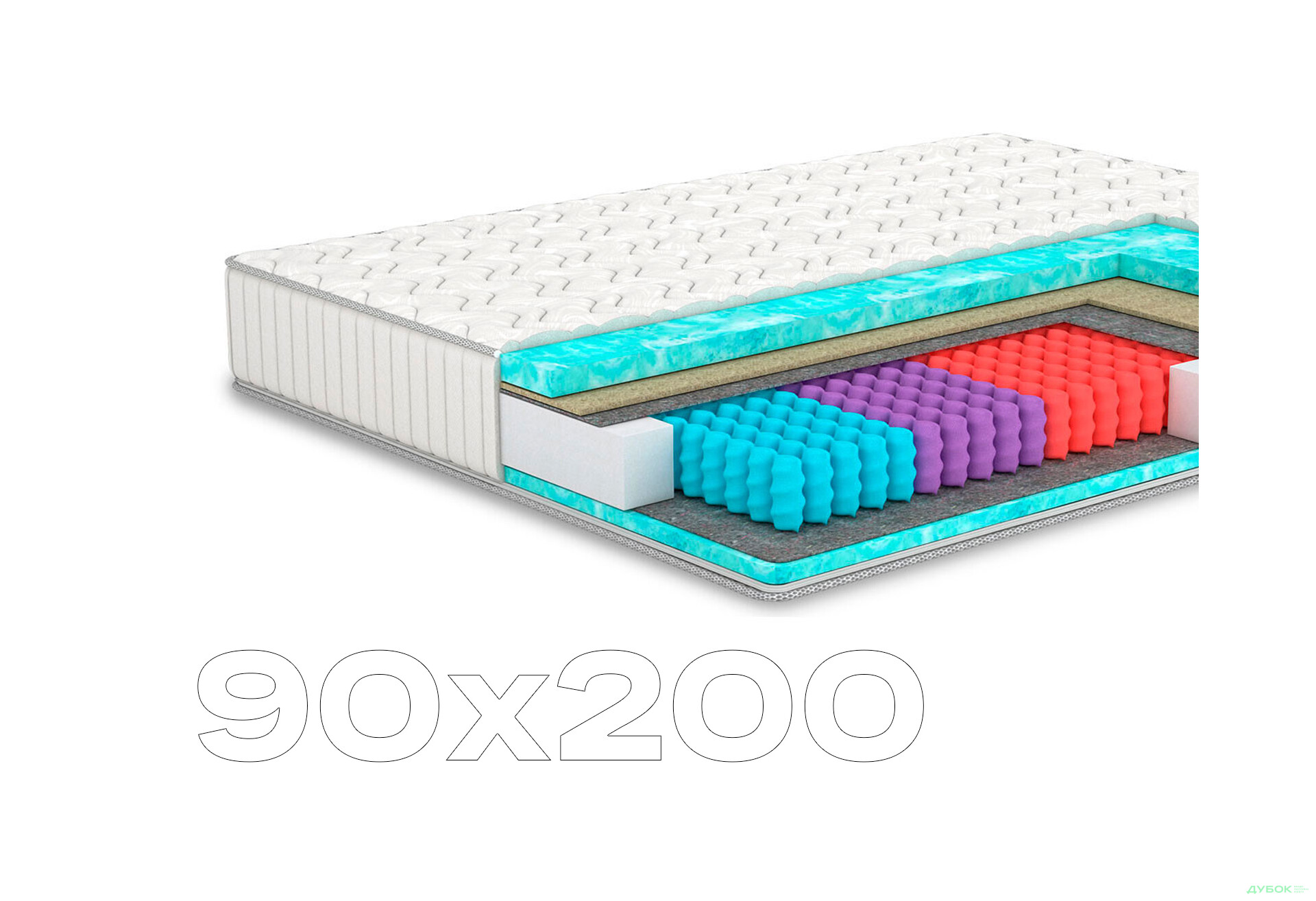 Матрац Trends / Трендс (серія In Style) 90х200 Matroluxe - Зображення 1 Зображення 1 - Матрац Trends / Трендс (серія In Style) 90х200 Matroluxe