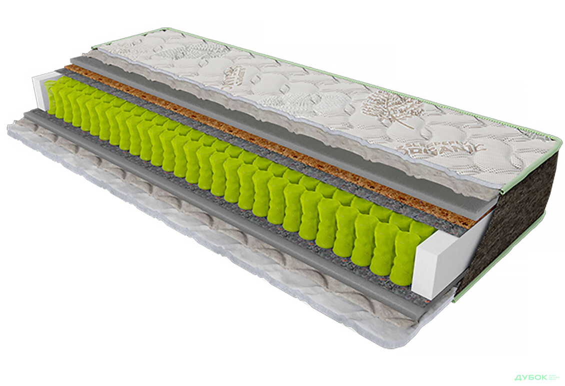 Зображення 3 - Матрац Sleep&Fly ORGANIC Verso / Версо 160х200 ЕММ