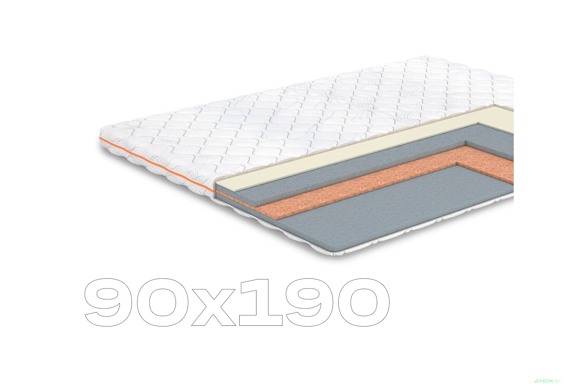 Зображення 1 - Матрац Traffic / Трафік (серія In Style) 90х190 Matroluxe