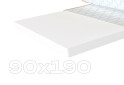 Изображение 1 - Матрас Sleep&Fly mini топпер Super Flex / Супер Флекс (чехол из жаккарда) 90х190 ЕММ