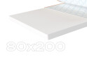 Зображення 1 - Матрац Sleep&Fly mini топпер Flex Mini / Флекс Міні (чохол з жаккарду) 80х200 ЕММ