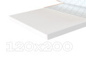 Зображення 1 - Матрац Sleep&Fly mini топпер Flex Mini / Флекс Міні (чохол з жаккарду) 120х200 ЕММ