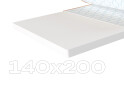Зображення 1 - Матрац Sleep&Fly mini топпер Flex Mini / Флекс Міні (чохол з жаккарду) 140х200 ЕММ
