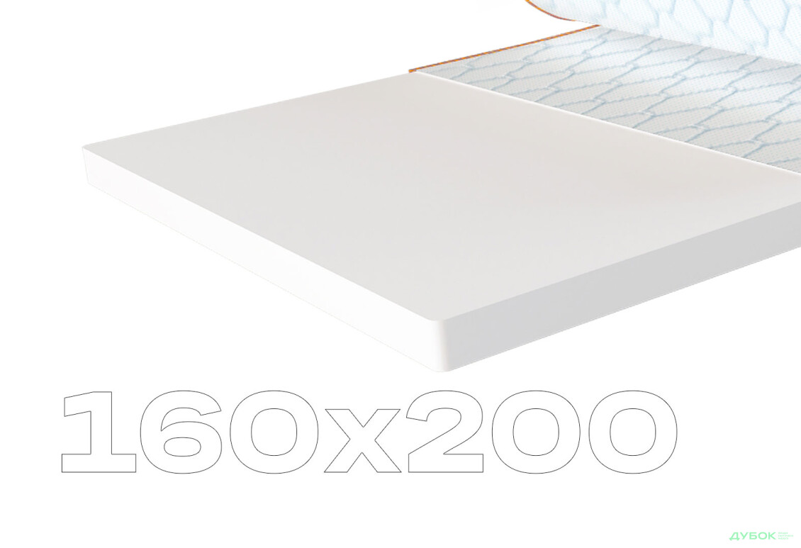 Матрас Sleep&Fly mini топпер Flex Mini / Флекс Мини (чехол из жаккарда ...