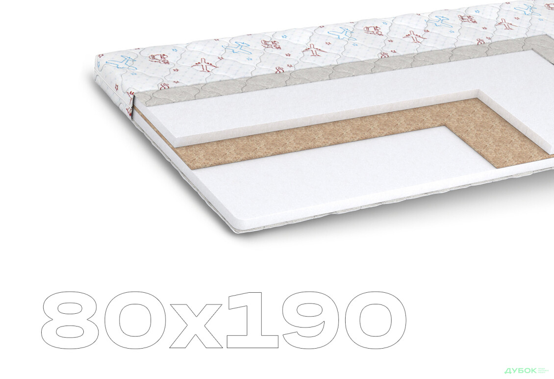 Матрац Дитячий Аладін / Aladin 80х190 Matroluxe