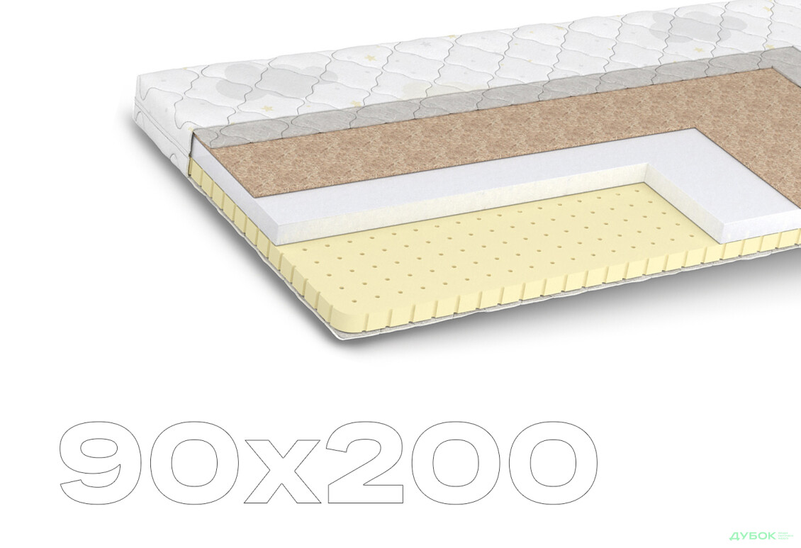 Матрац Дитячий Хотвілс / Hot wheels 90х200 Matroluxe