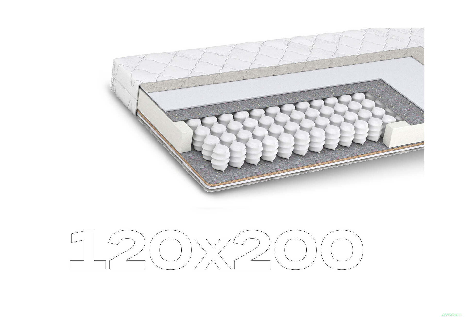 Зображення 1 - Матрац Дитячий Майнкрафт / Minecraft 120х200 Matroluxe