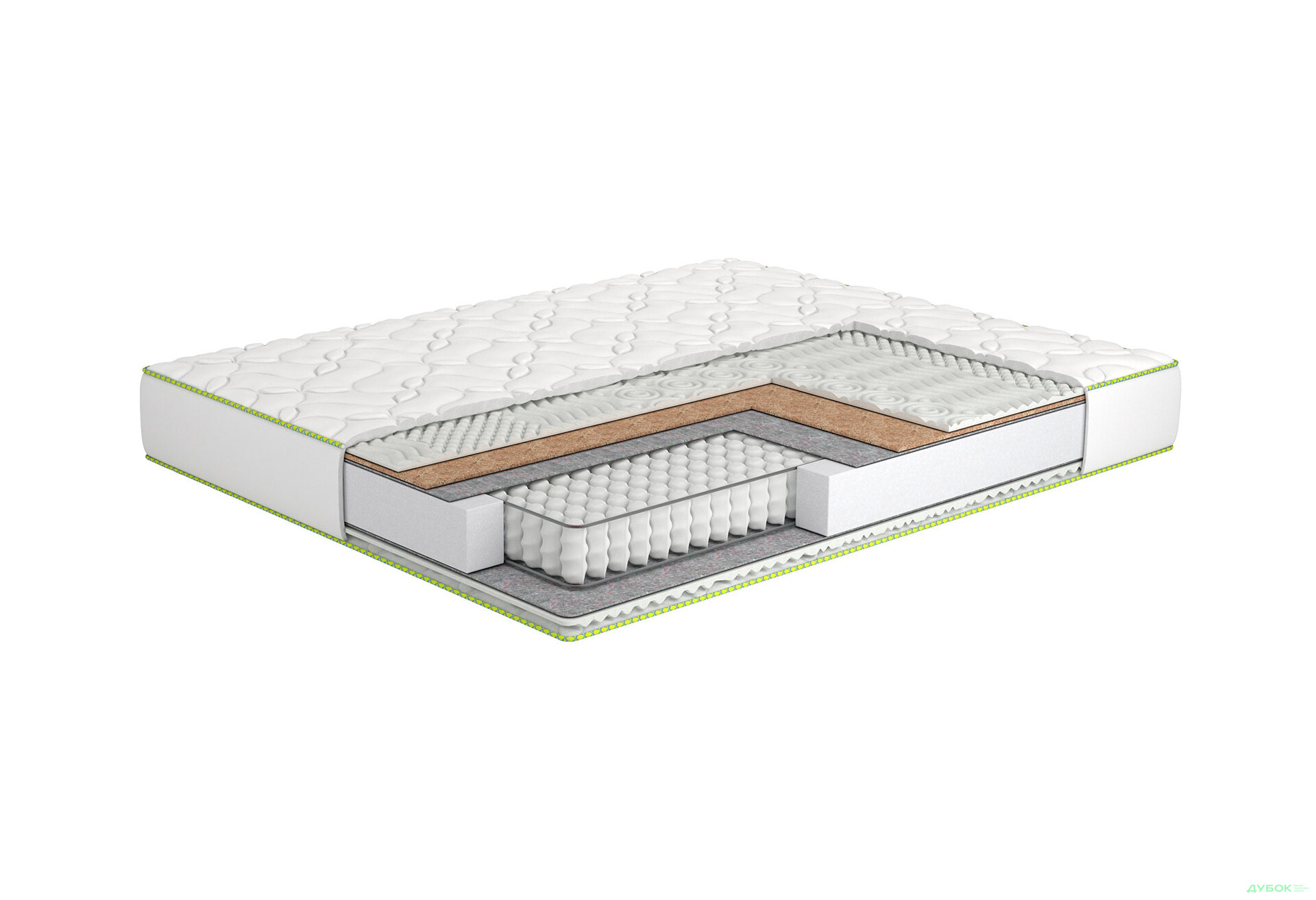 Зображення 3 - Матрац Козак Кокос 90х200 Matroluxe