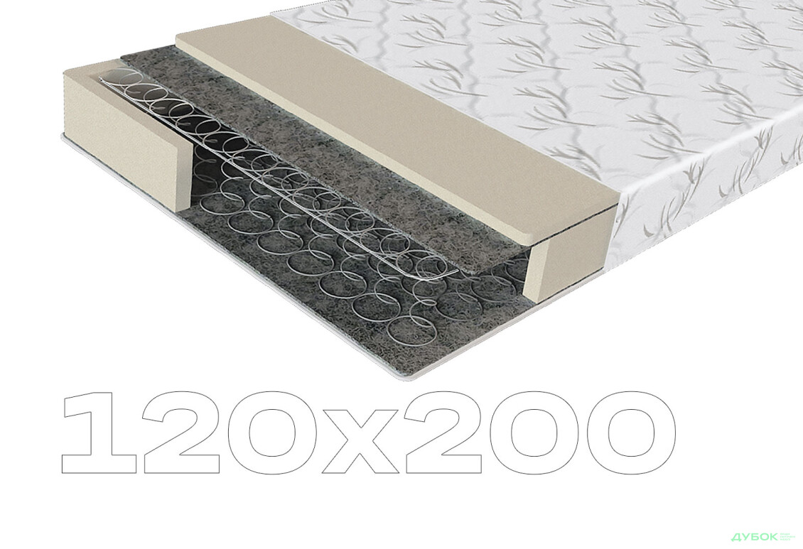 Матрац Еко 31 120х200 ЕММ