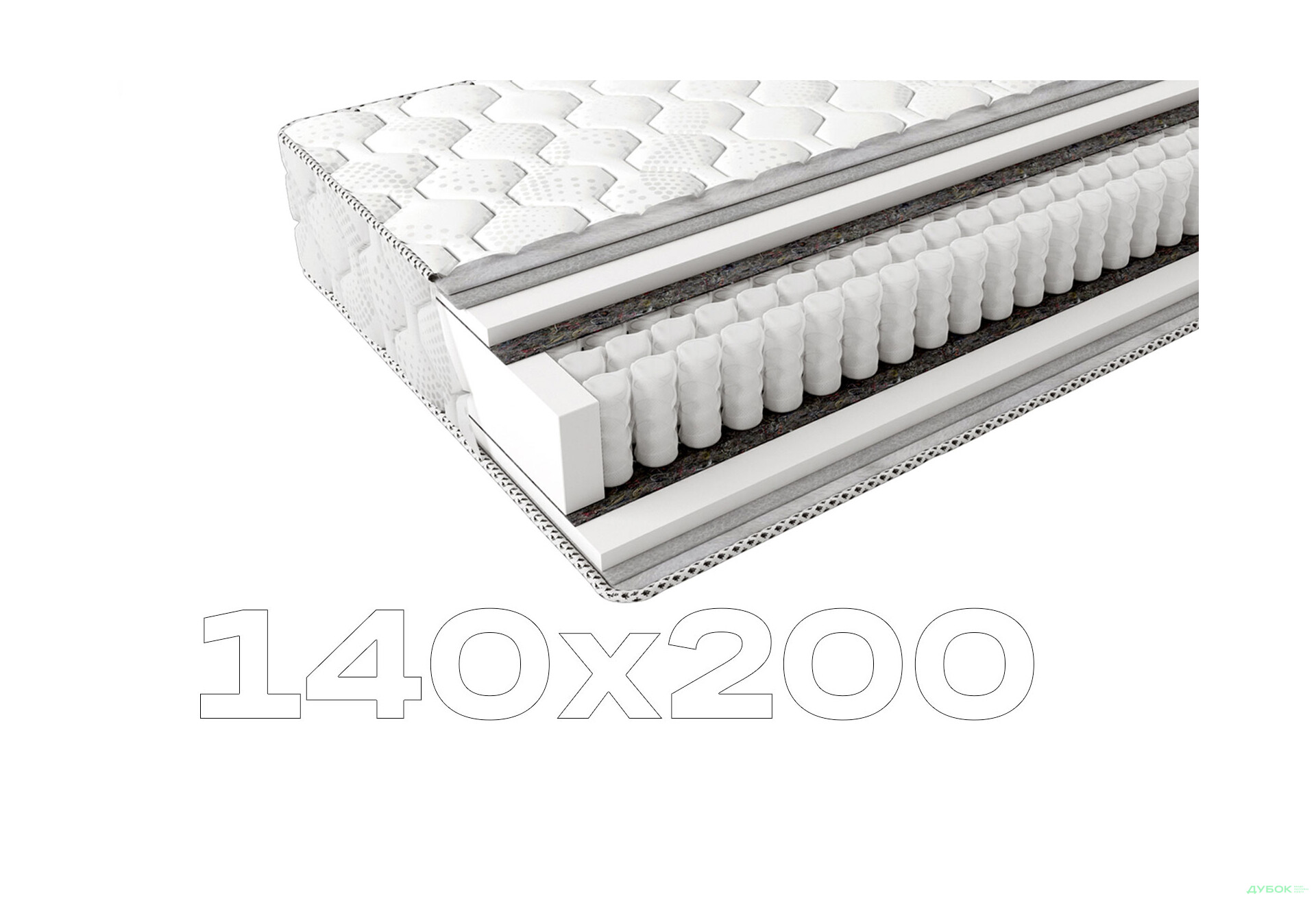 Зображення 1 - Матрац Шанс Престиж 140х200 ЕММ