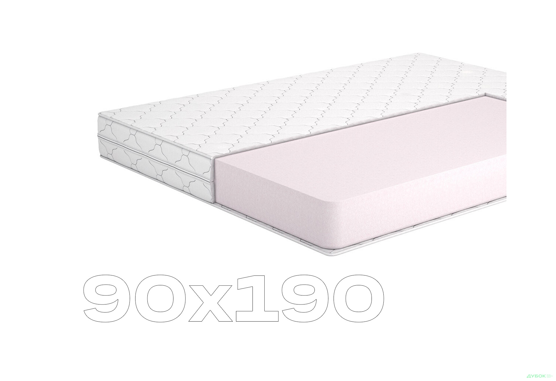 Зображення 1 - Матрац Рондо 90х190 Matroluxe