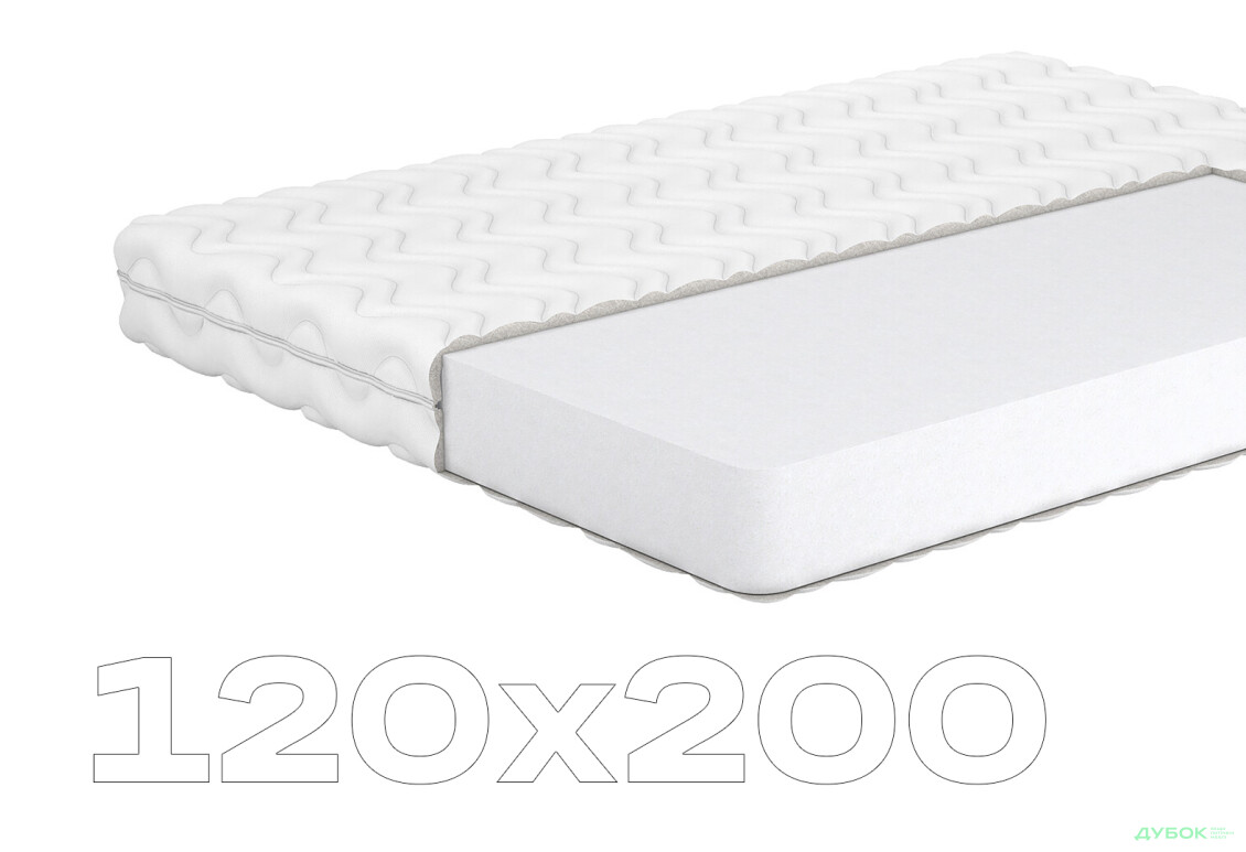 Матрац Лідс 120х200 Matroluxe