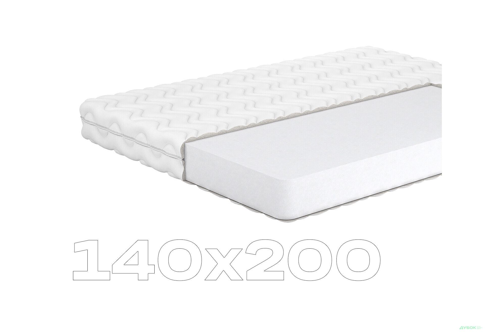 Зображення 1 - Матрац Лідс 140х200 Matroluxe
