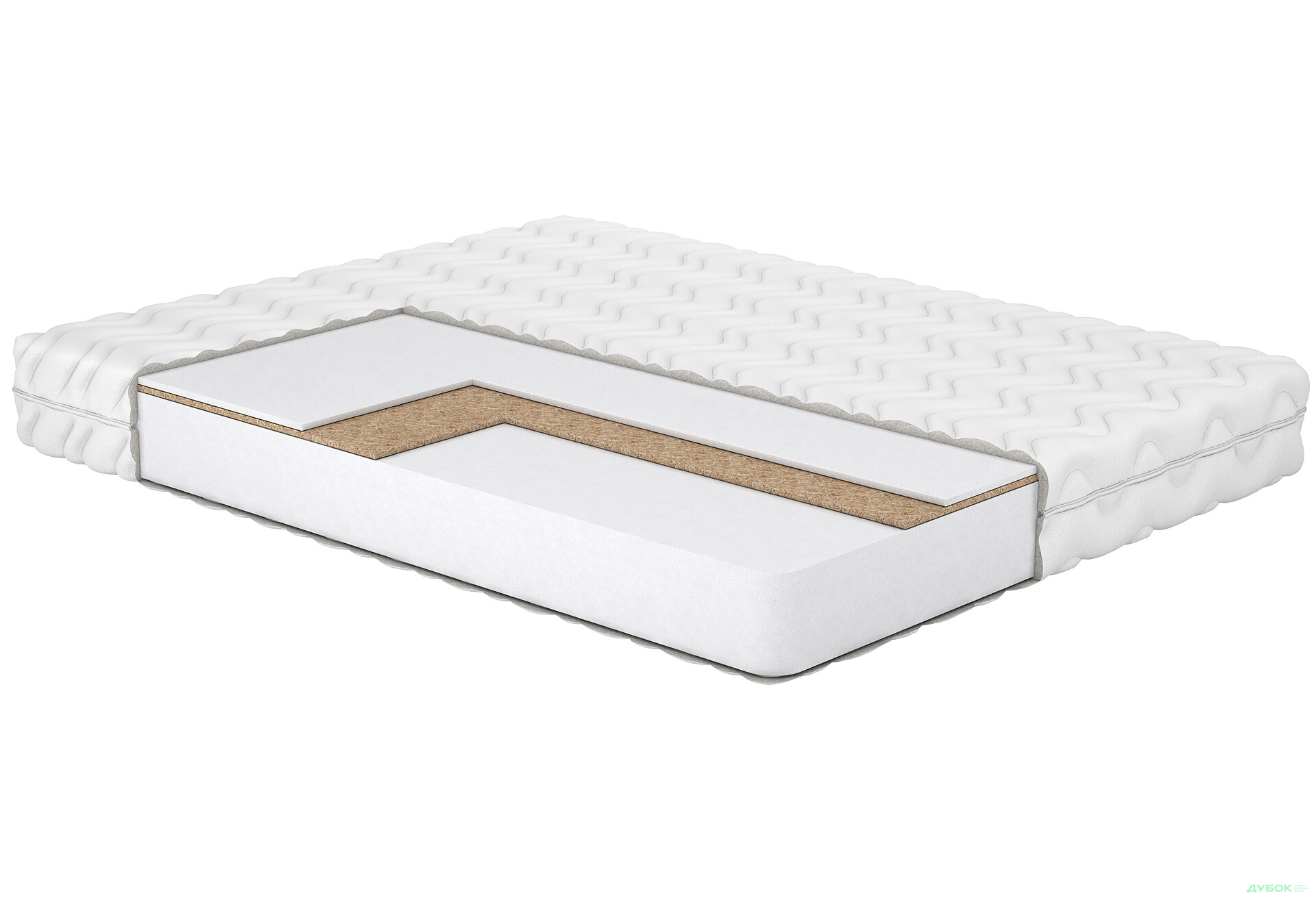 Зображення 3 - Матрац Лідс Кокос 120х200 Matroluxe