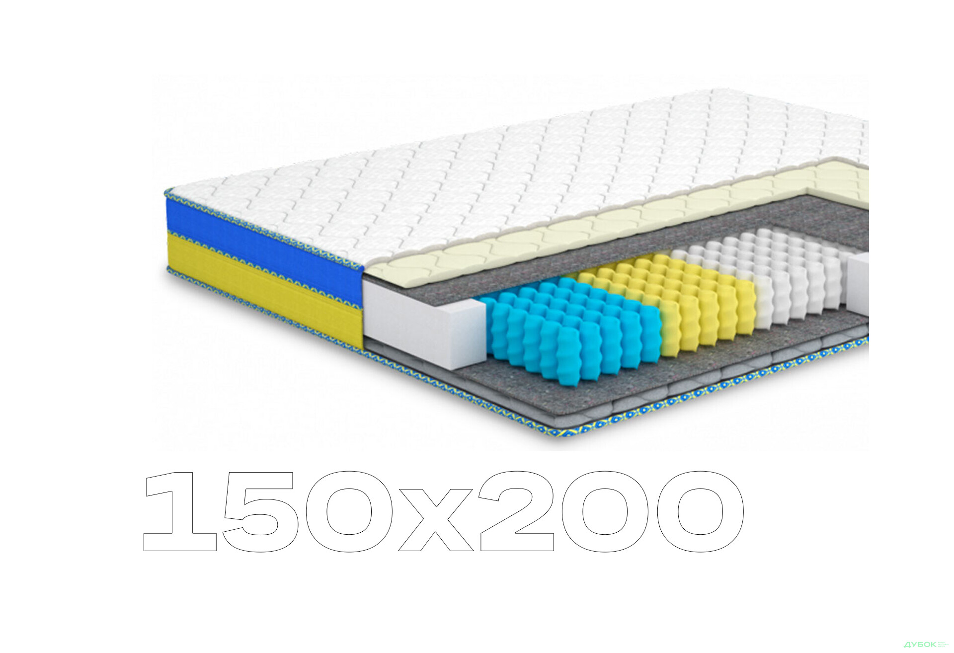 Изображение 1 - Матрас Заграва (серия Мрия) 150х200 Матролюкс