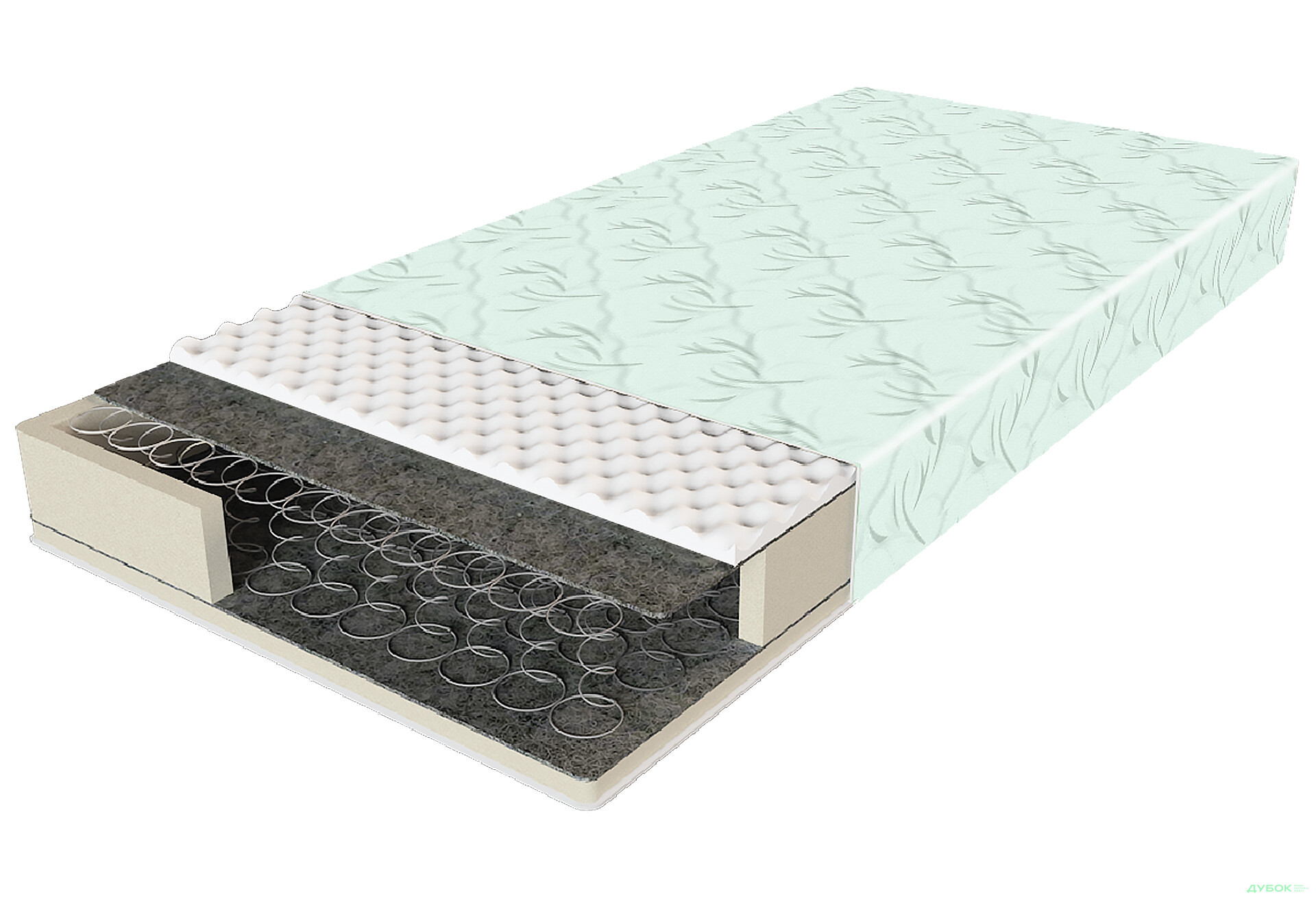 Зображення 3 - Матрац ComFort / Комфорт зима-літо 80х200 ЕММ