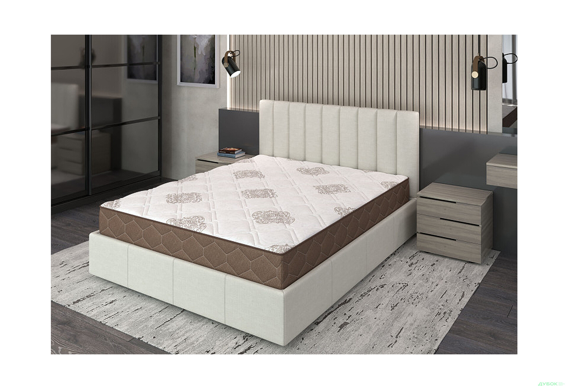 Матрац Айріш кокос плюс New 120х200 Matroluxe купити за ціною 9089 грн ...