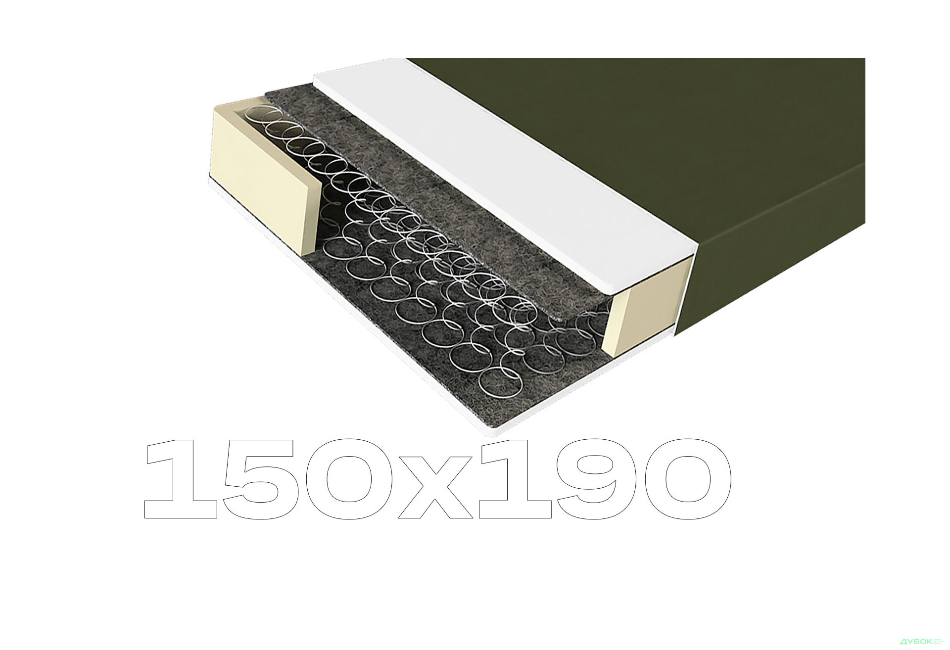 Изображение 1 - Матрас Ortomed / Ортомед 150х190 ЕММ