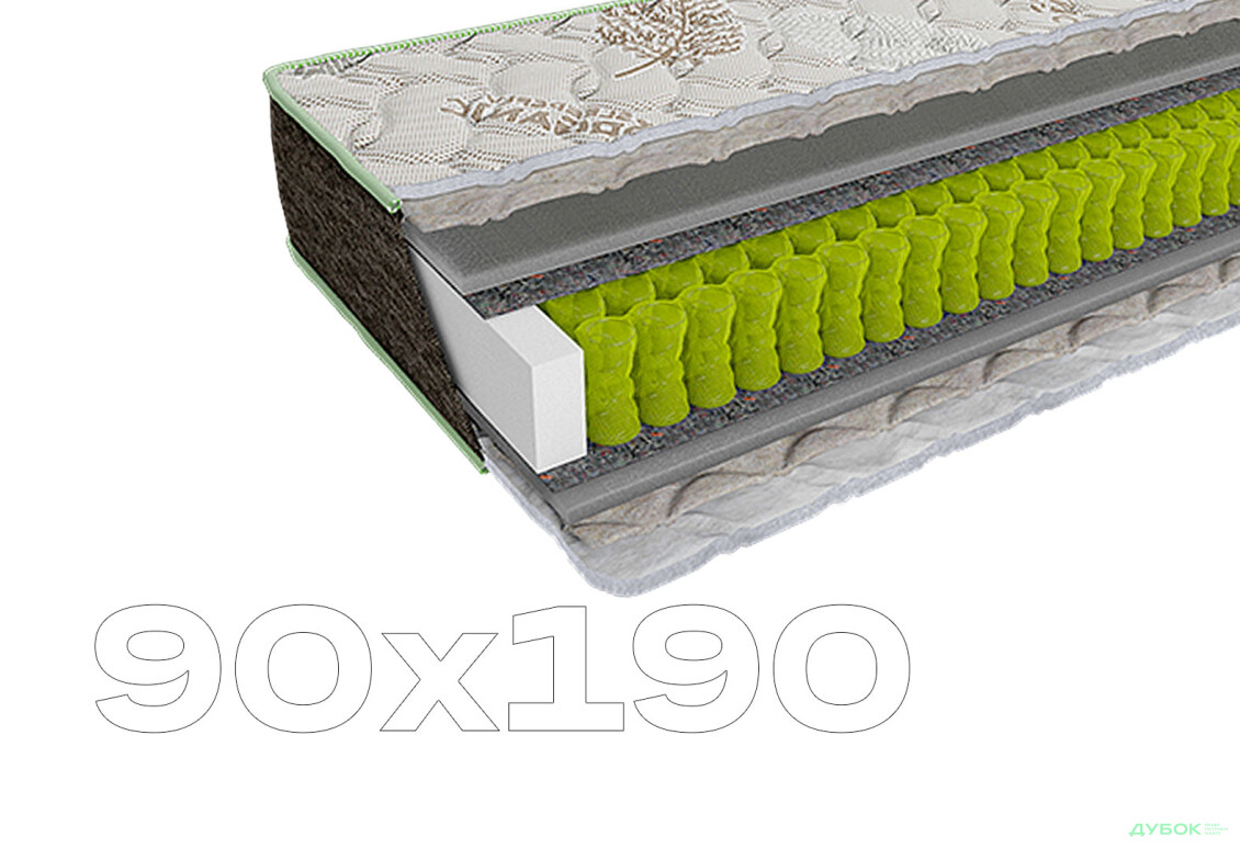 Матрац Sleep&Fly ORGANIC Epsilon / Епсілон 90х190 ЕММ - Зображення 1 Зображення 1 - Матрац Sleep&Fly ORGANIC Epsilon / Епсілон 90х190 ЕММ