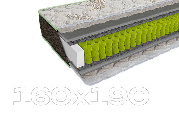 Матрас Sleep&Fly ORGANIC Epsilon / Эпсилон 160х190 ЕММ