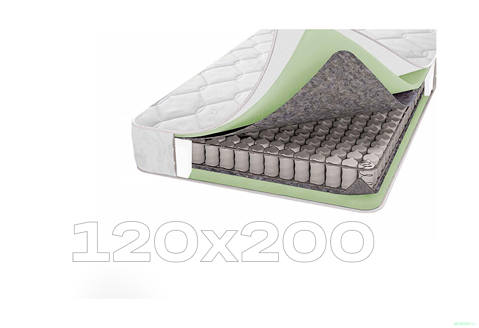 Изображение 1 - Матрас Опал 120х200 Svit Mebliv