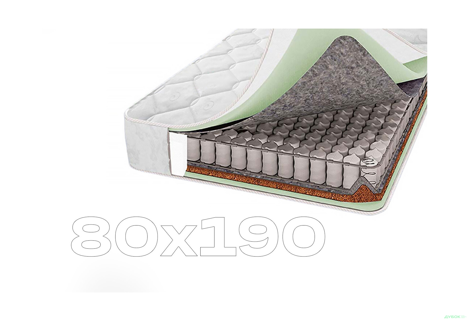 Зображення 1 - Матрац Онікс 80х190 Світ Меблів