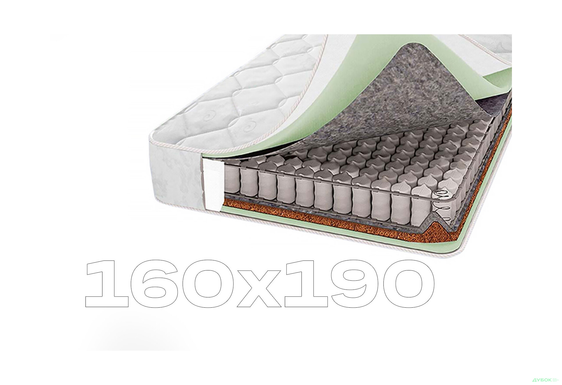 Зображення 1 - Матрац Онікс 160х190 Світ Меблів
