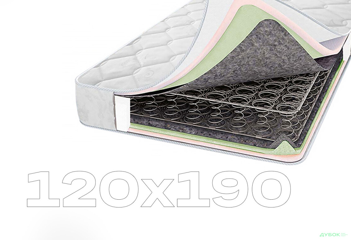Матрас Цитрин 120х190 Svit Mebliv