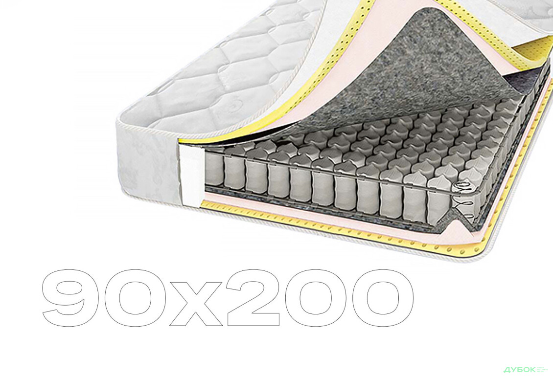 Матрац Аметист 90х200 Світ Меблів