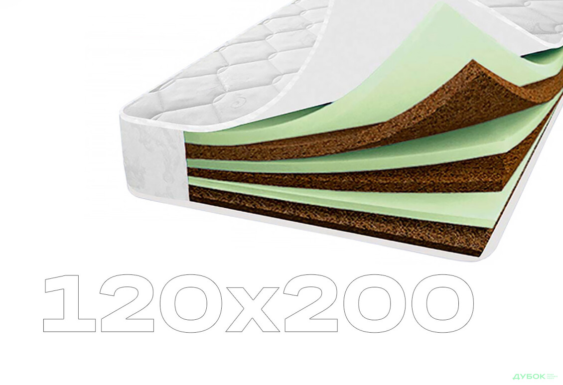 Матрац Діамант 120х200 Світ Меблів