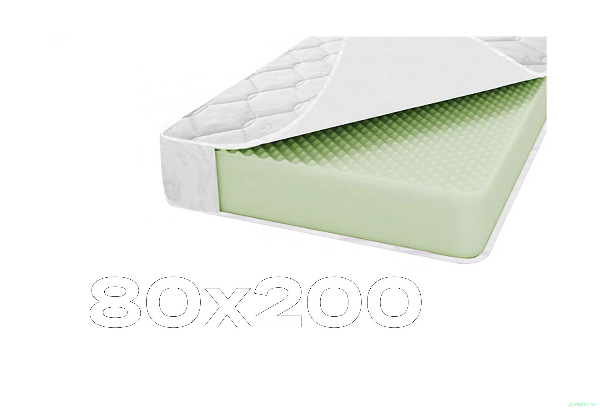 Зображення 1 - Матрац Аквамарин 80х200 Світ Меблів