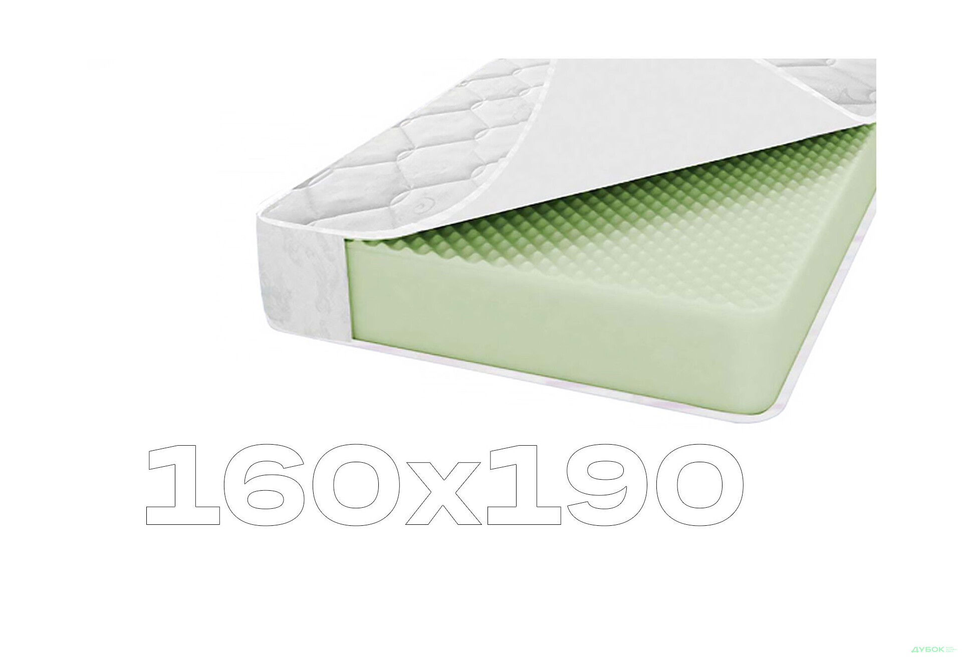 Зображення 1 - Матрац Аквамарин 160х190 Світ Меблів