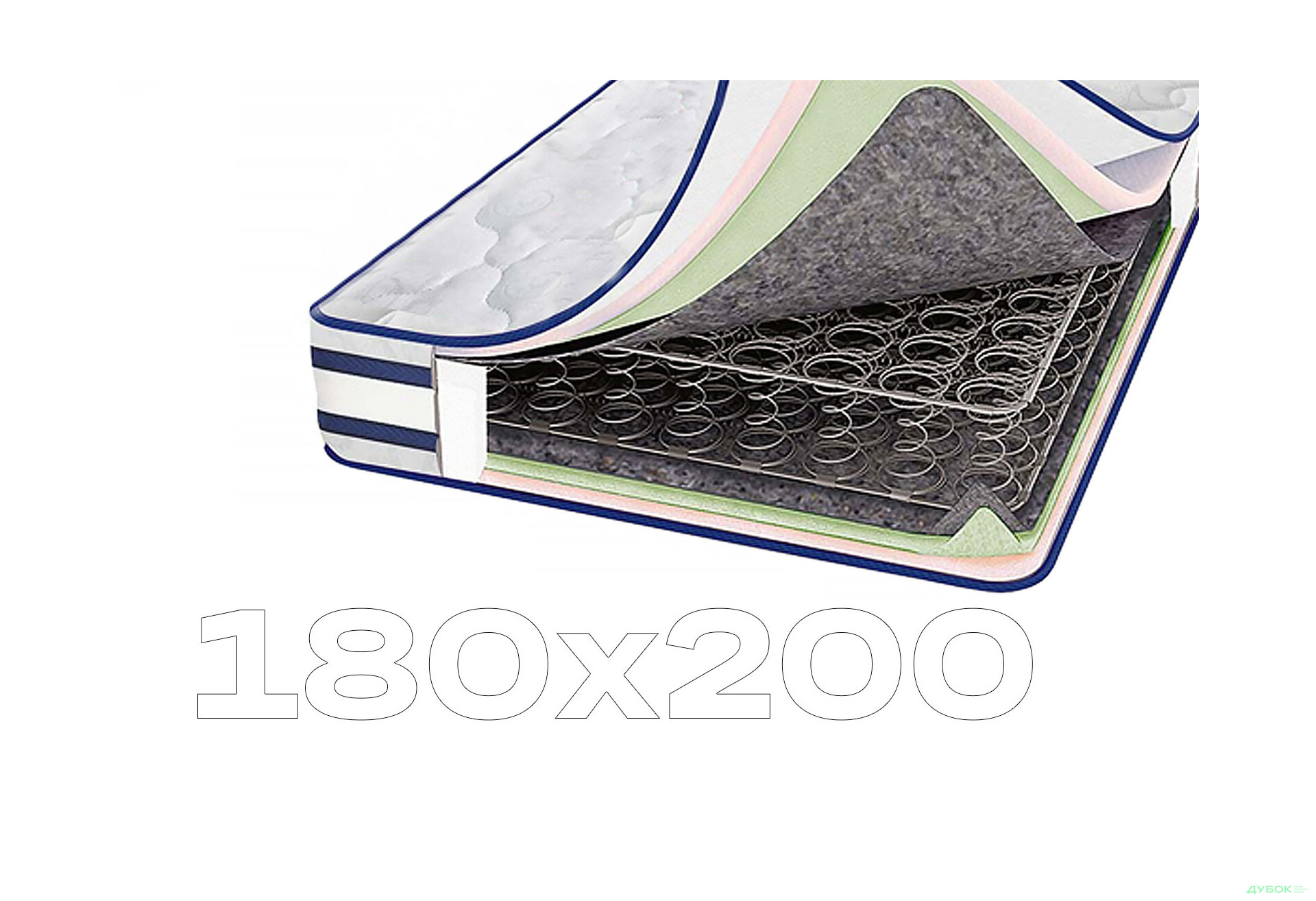 Изображение 1 - Матрас Цитрин 3D 180х200 Svit Mebliv