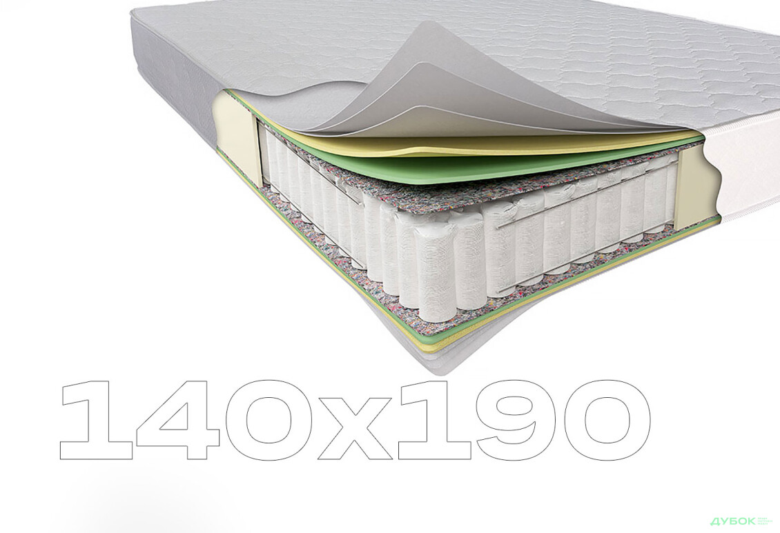 Матрац Гранат 140х190 Світ Меблів